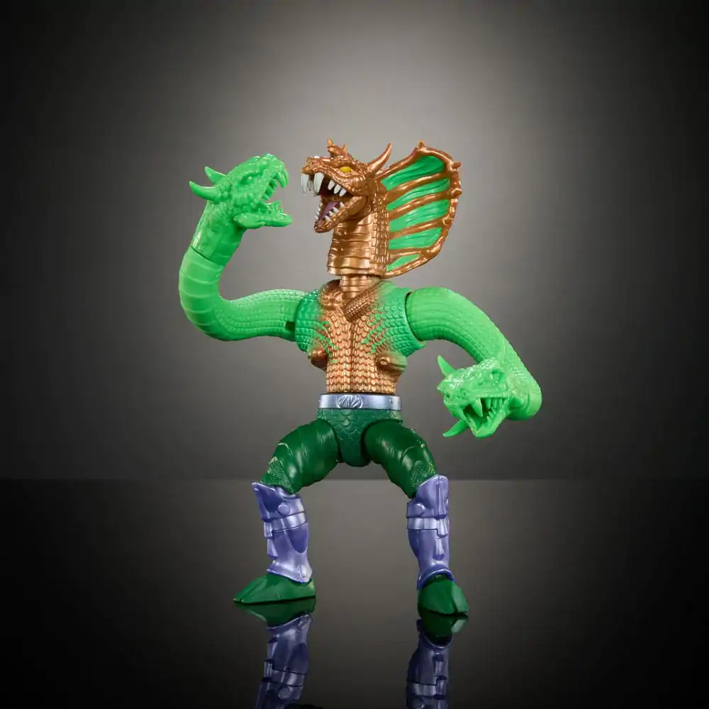MOTU x TMNT: Turtles of Grayskull Deluxe akciófigura King Hiss 14 cm termékfotó