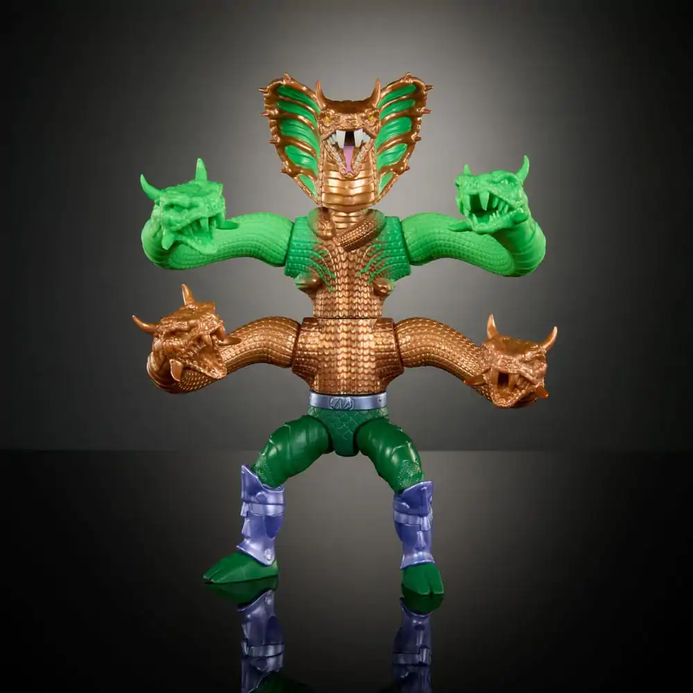 MOTU x TMNT: Turtles of Grayskull Deluxe akciófigura King Hiss 14 cm termékfotó