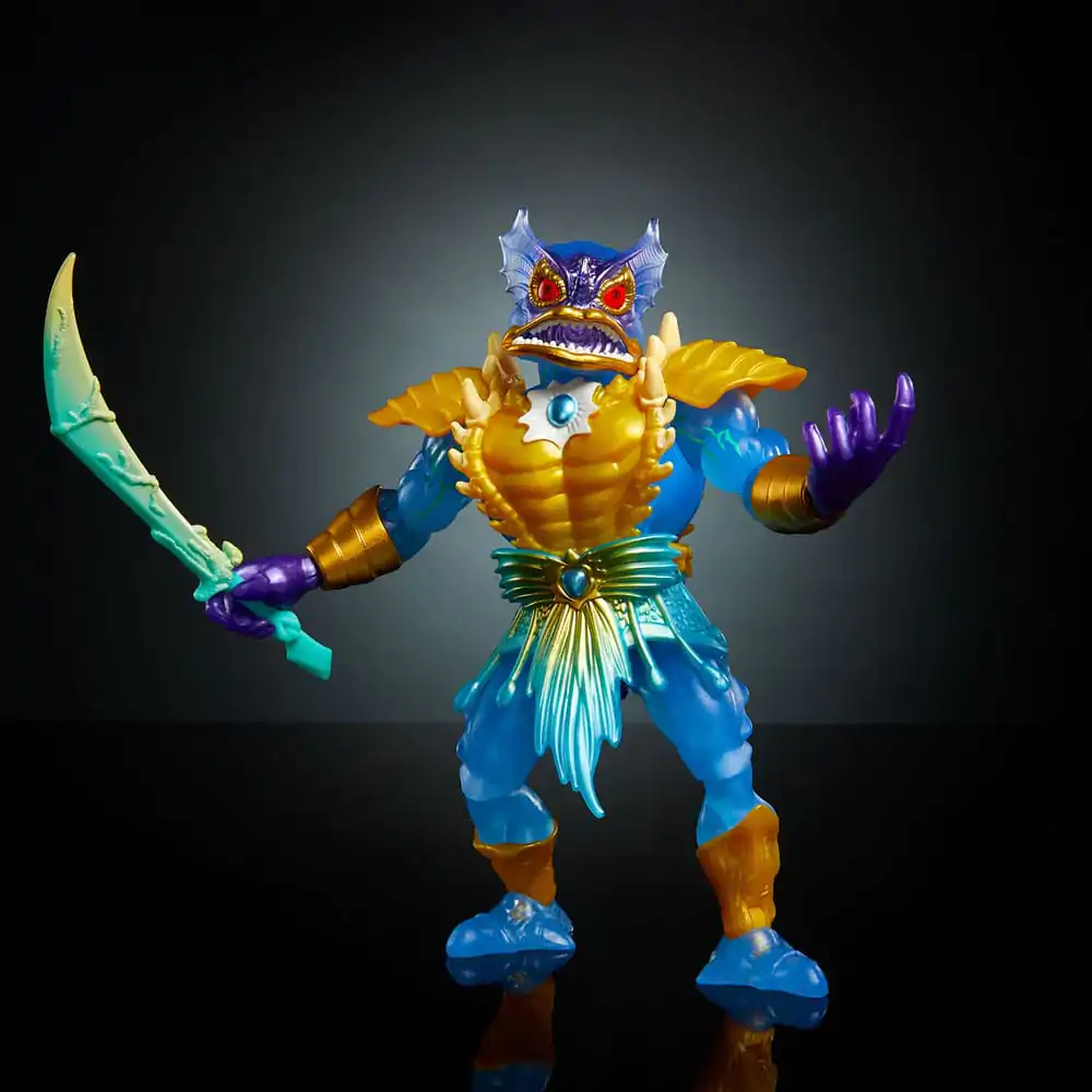 MOTU x TMNT: Turtles of Grayskull Deluxe Mer-Man akciófigura 14 cm termékfotó