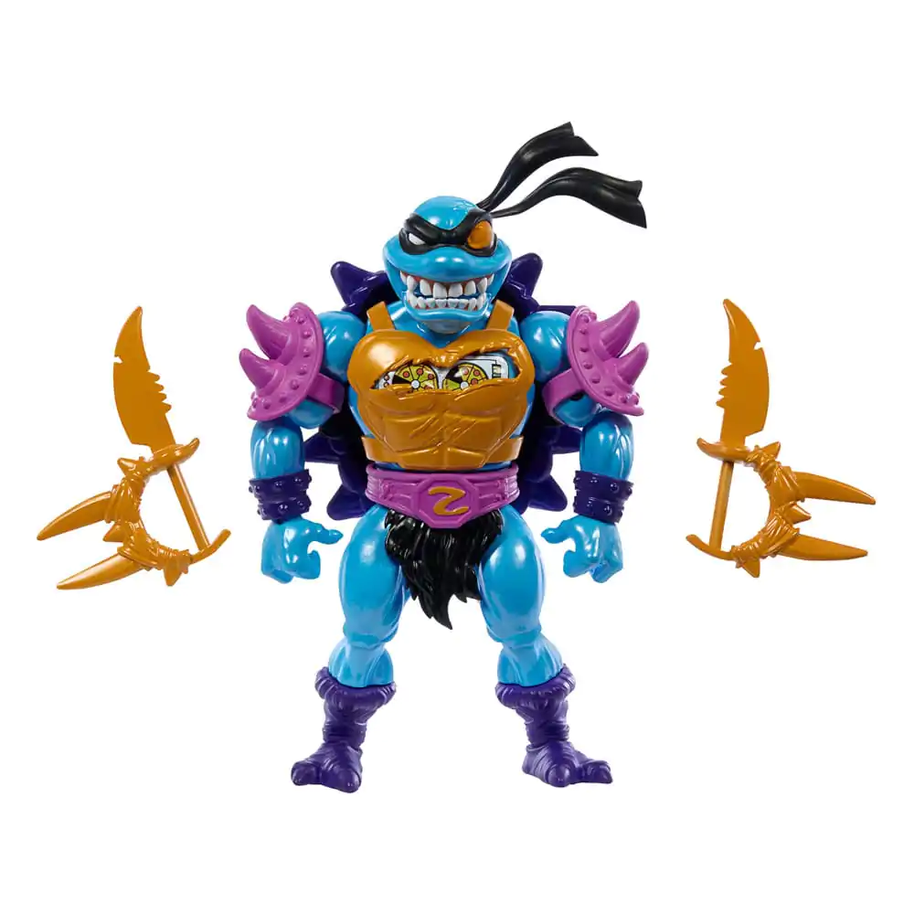 MOTU x TMNT: Turtles of Grayskull Deluxe Sla'ker akciófigura 14 cm termékfotó