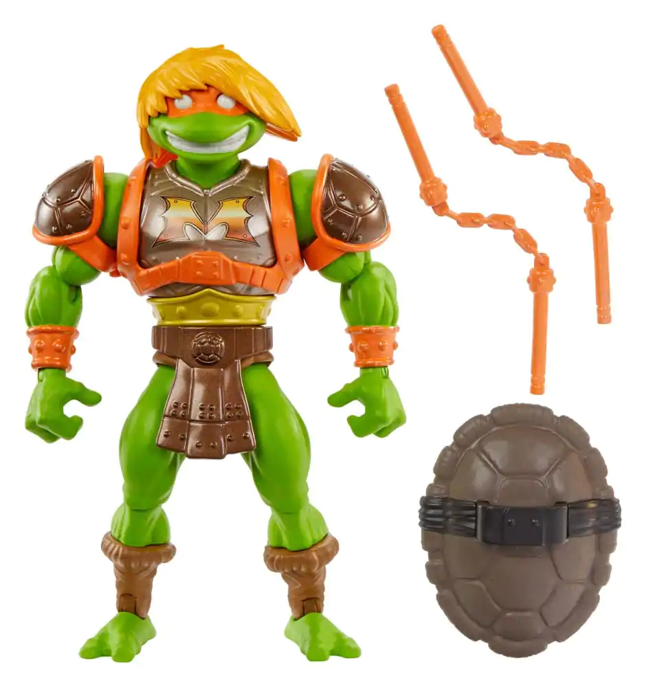 MOTU x TMNT: Turtles of Grayskull Michelangelo akciófigura 14 cm termékfotó