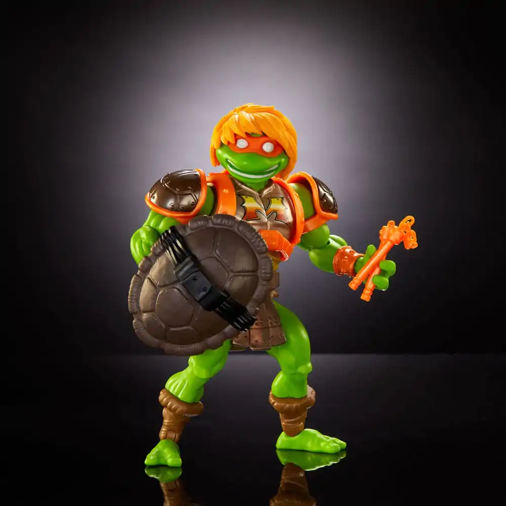 MOTU x TMNT: Turtles of Grayskull Michelangelo akciófigura 14 cm termékfotó