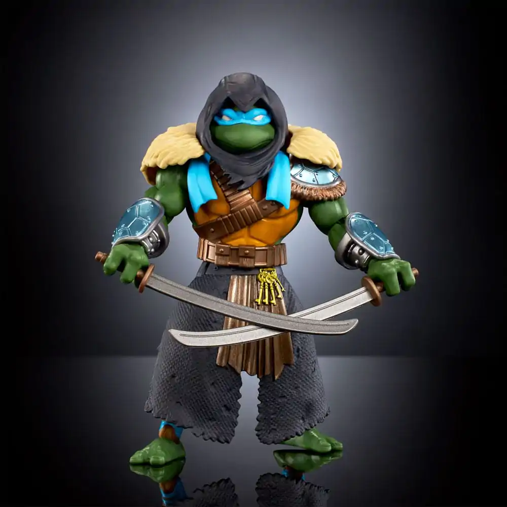 MOTU x TMNT: Turtles of Grayskull Stealth Armor Leonardo akciófigura 14 cm termékfotó