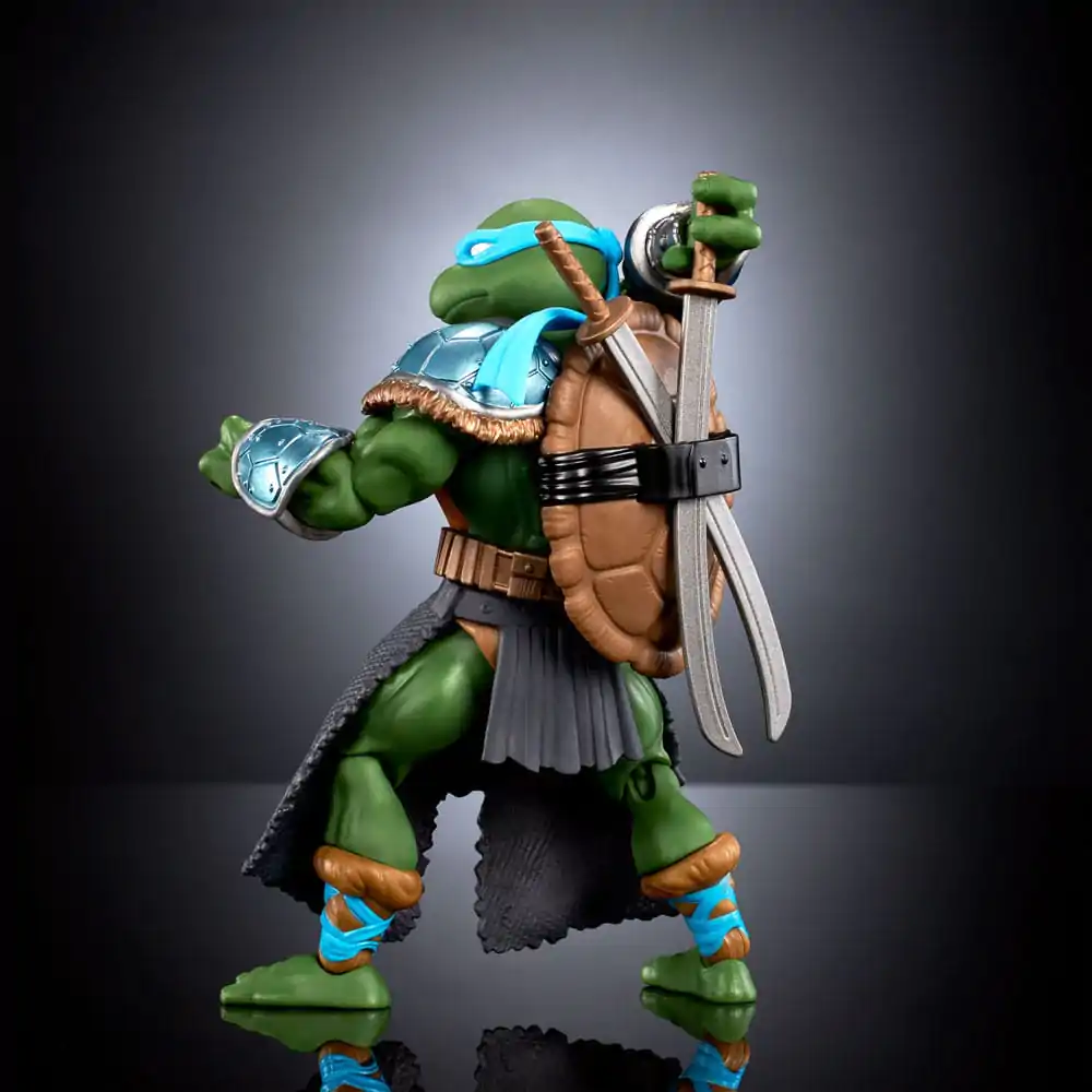 MOTU x TMNT: Turtles of Grayskull Stealth Armor Leonardo akciófigura 14 cm termékfotó