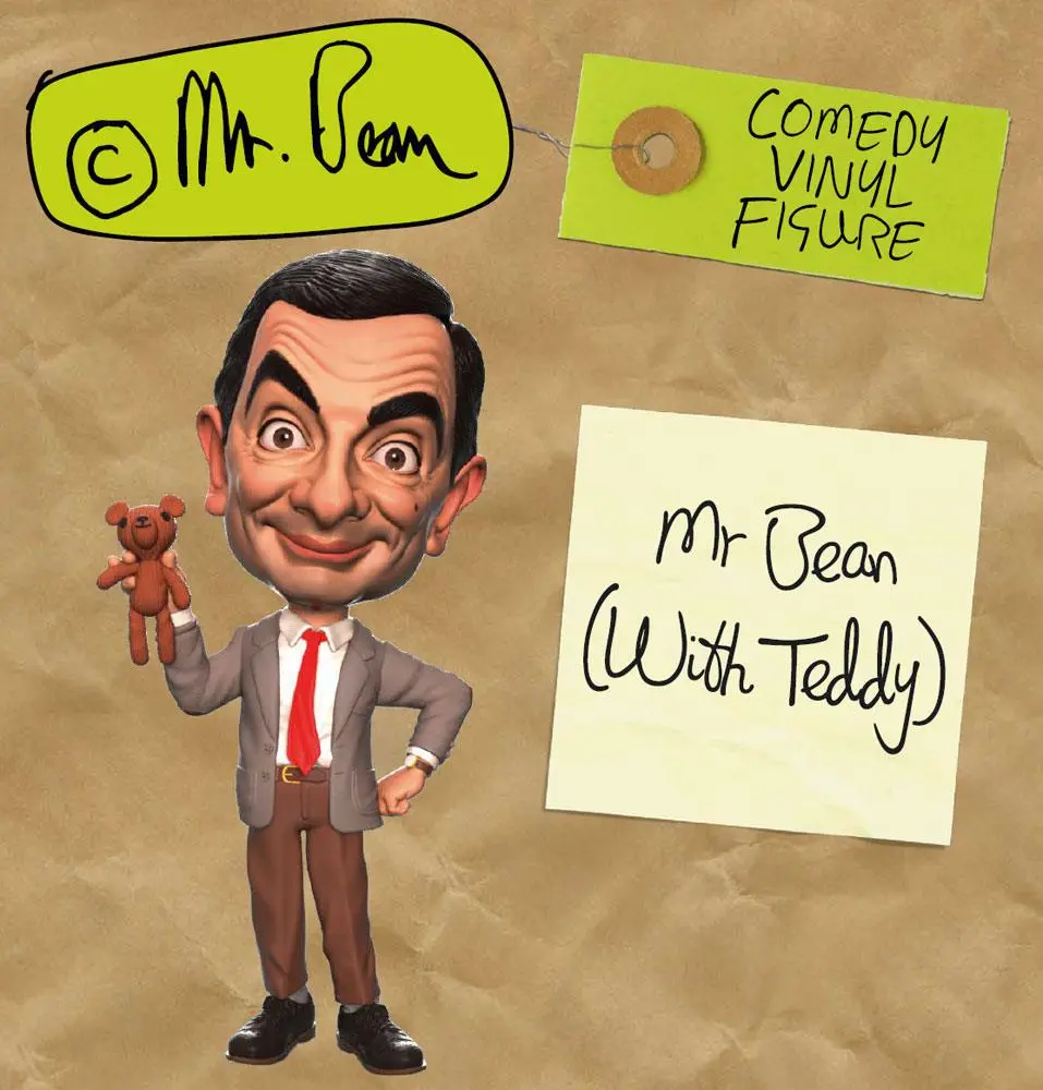 Mr. Bean Comedy Classic Mr. Bean (with Teddy) Vinyl figura 18 cm termékfotó
