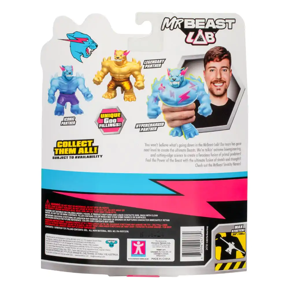 Mr. Beast Lab Goo Jit Zu Stretch figura Legendary Panther 11 cm termékfotó