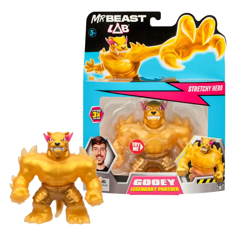 Mr. Beast Lab Goo Jit Zu Stretch figura Legendary Panther 11 cm termékfotó