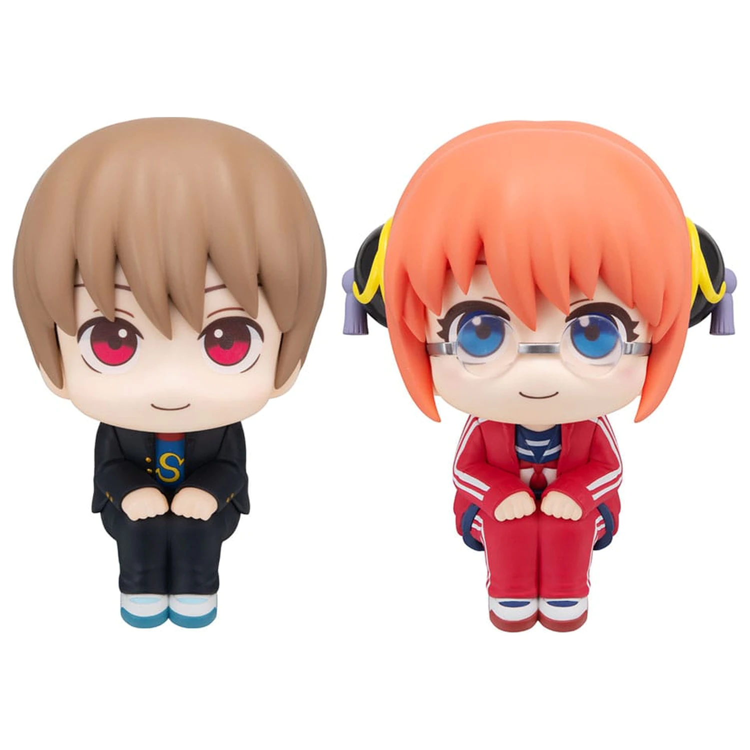 Mr. Ginpachi´s Zany Class Look Up Kagura & Sogo Okita (with gift) PVC szobor figura csomag 11 cm    termékfotó