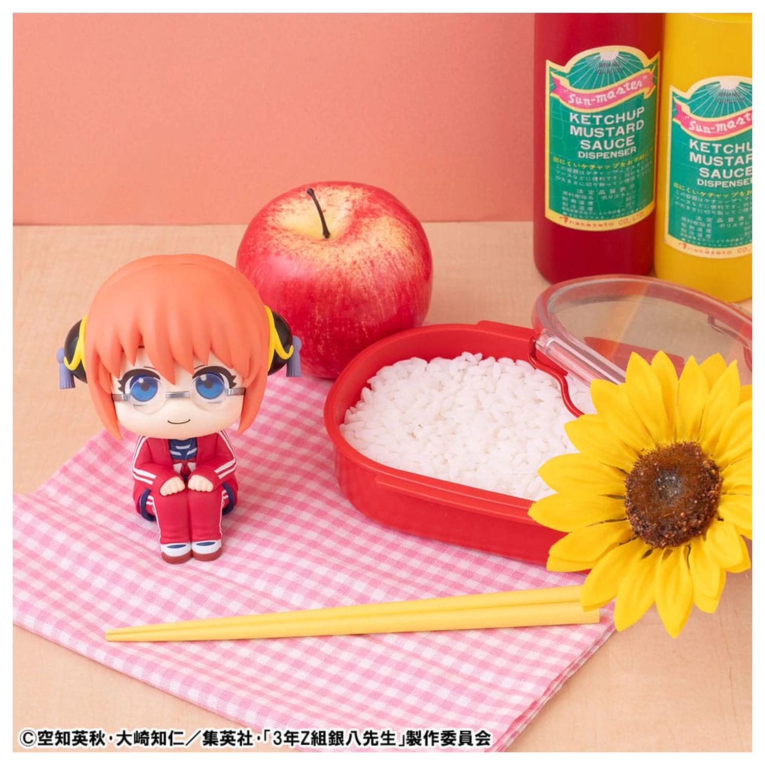 Mr. Ginpachi´s Zany Class Look Up Kagura & Sogo Okita (with gift) PVC szobor figura csomag 11 cm    termékfotó