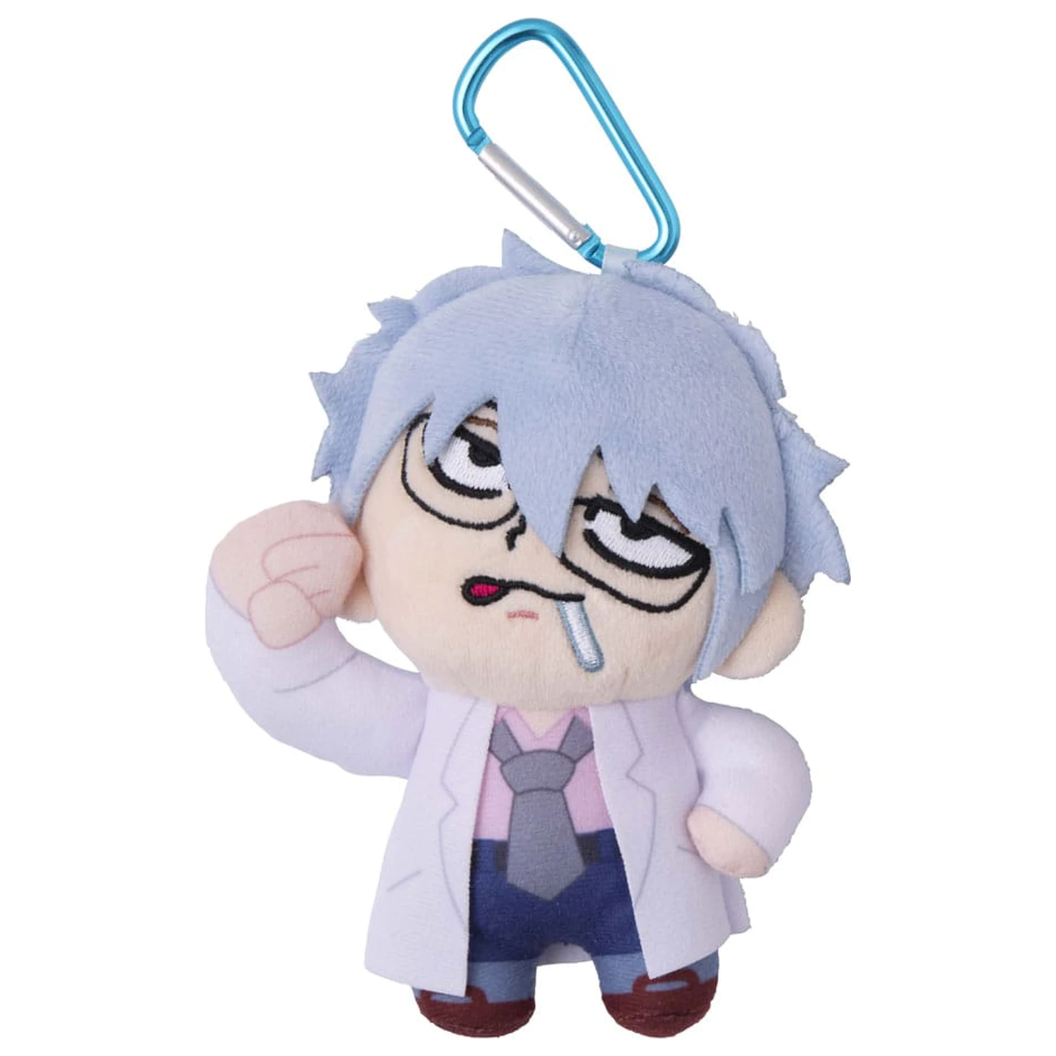 Mr. Ginpachi´s Zany Class x Okawabukubu Youth Ginpachi Sakata plüss kulcstartó 12 cm  termékfotó