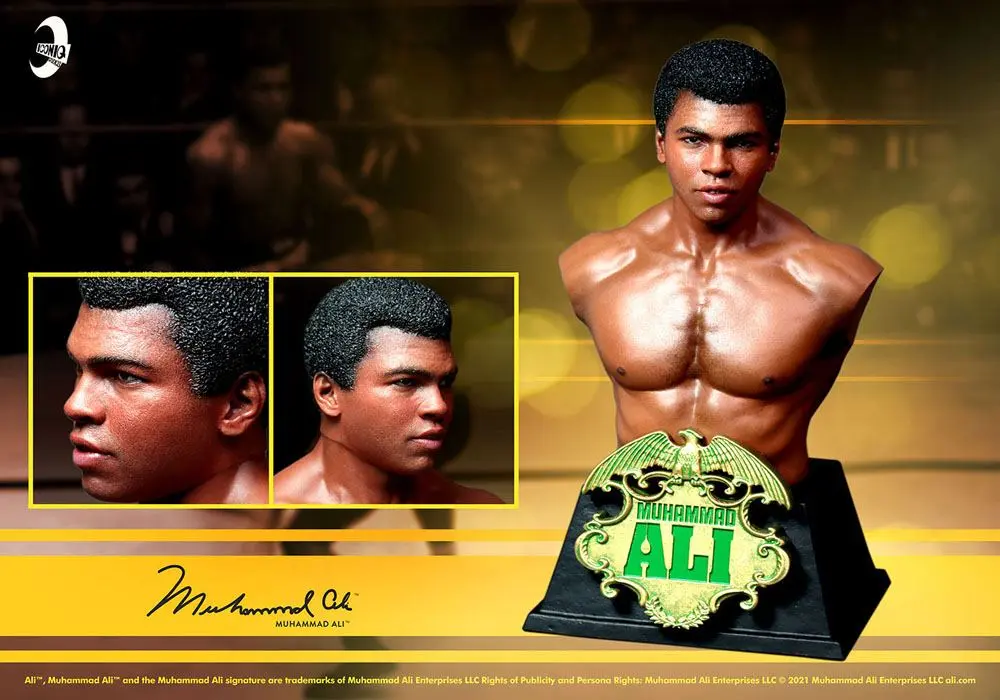 Muhammad Ali  1/6 Muhammad Ali Mellszobor figura Limitált kiadás 16 cm termékfotó
