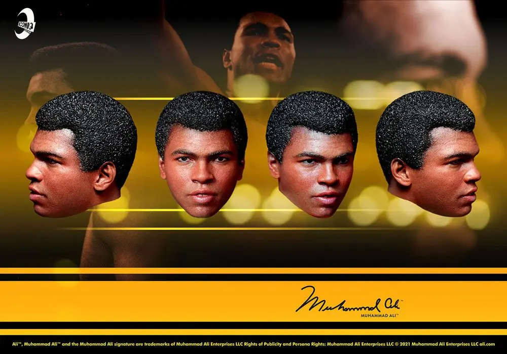 Muhammad Ali  1/6 Muhammad Ali Mellszobor figura Limitált kiadás 16 cm termékfotó
