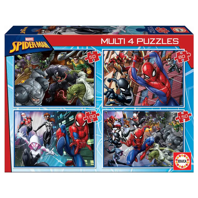 Marvel Spiderman Multi puzzle 50-80-100-1500pcs termékfotó