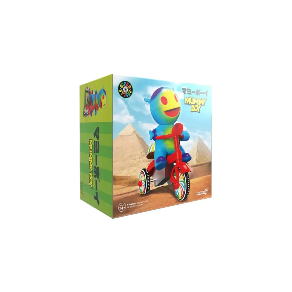 Mummy Boy Super Cycles Mummy Boy (Blue with Red Trike) akciófigura 13 cm termékfotó