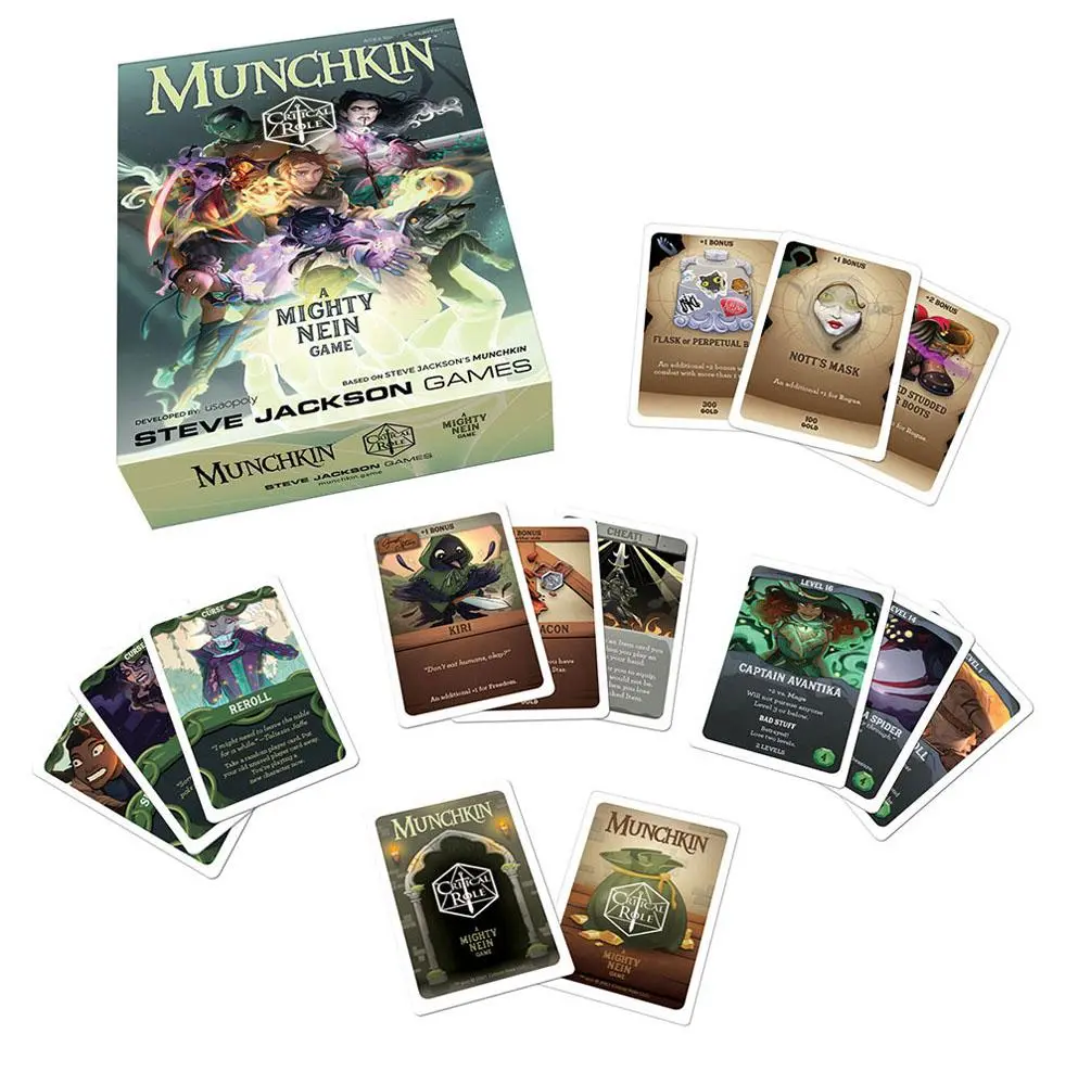 Munchkin Card Game Critical Role Angol nyelvű termékfotó