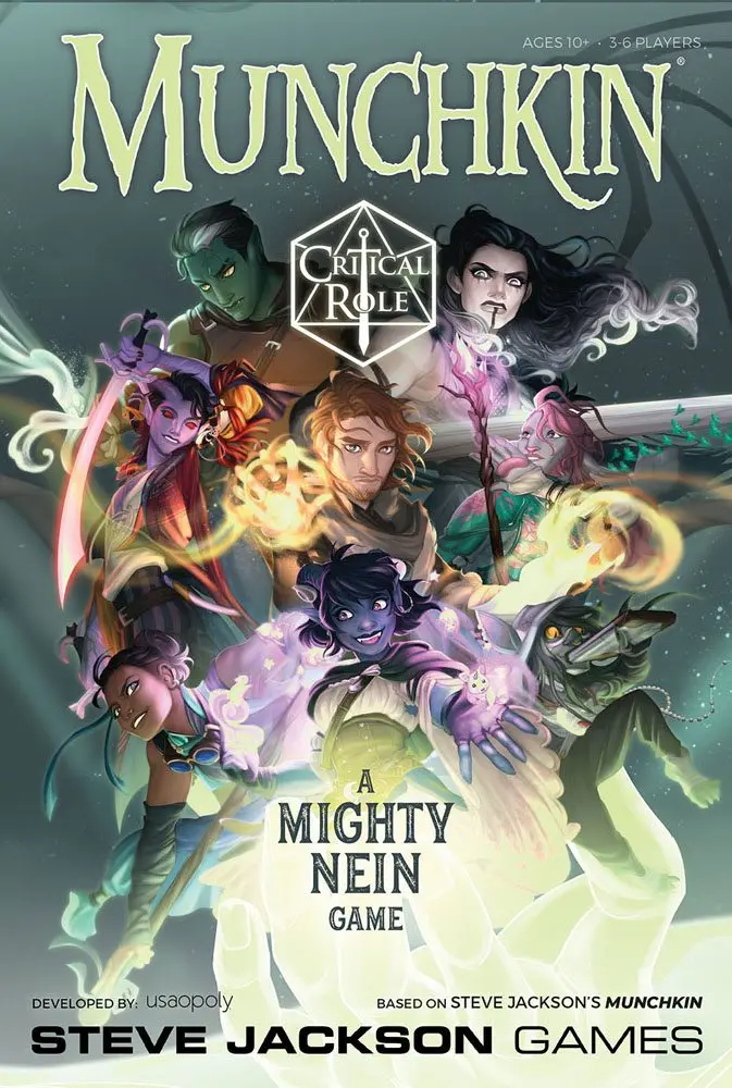 Munchkin Card Game Critical Role Angol nyelvű termékfotó