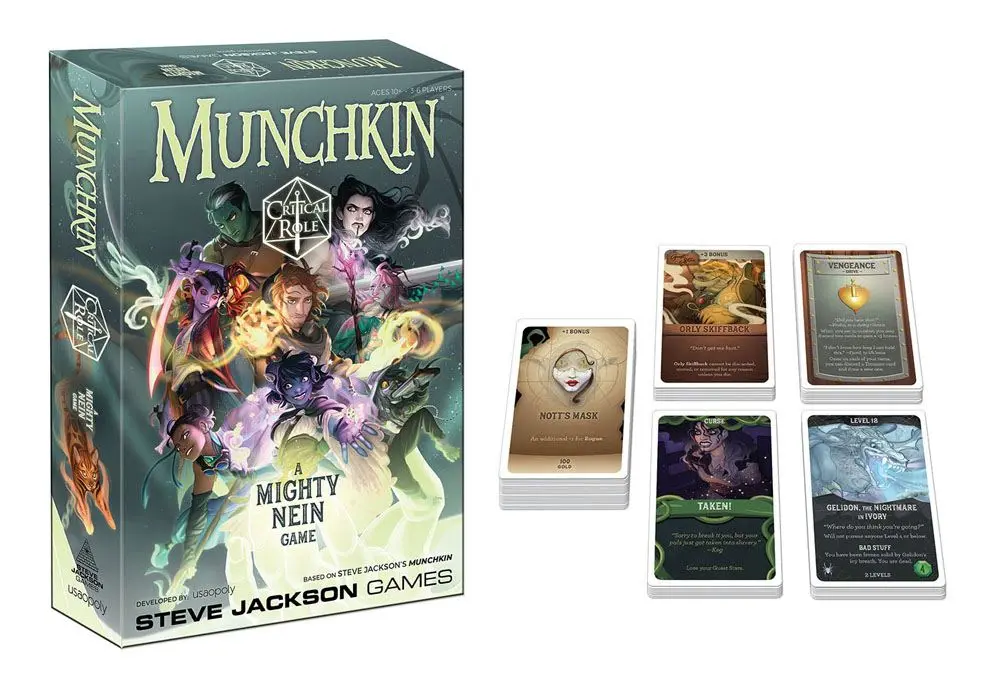 Munchkin Card Game Critical Role Angol nyelvű termékfotó