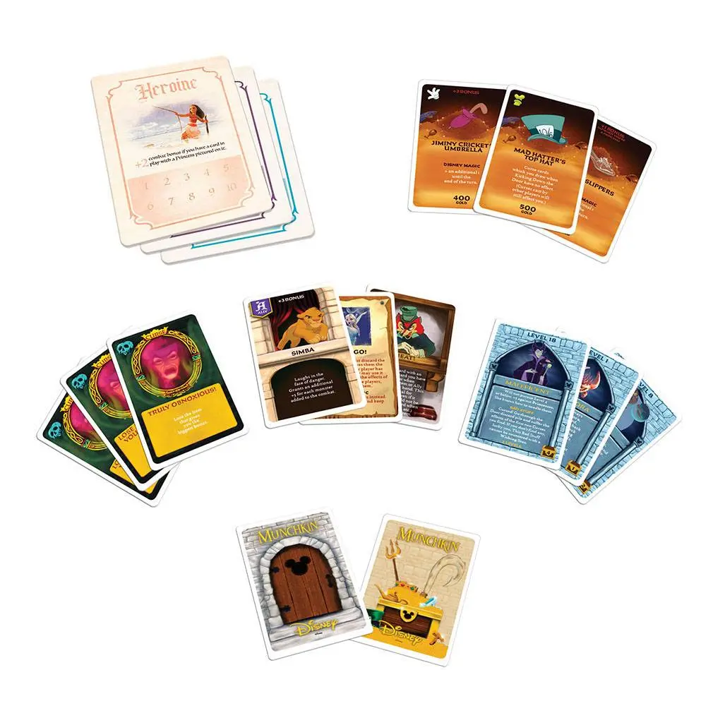 Munchkin Card Game Disney Angol nyelvű termékfotó