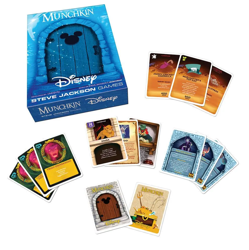 Munchkin Card Game Disney Angol nyelvű termékfotó