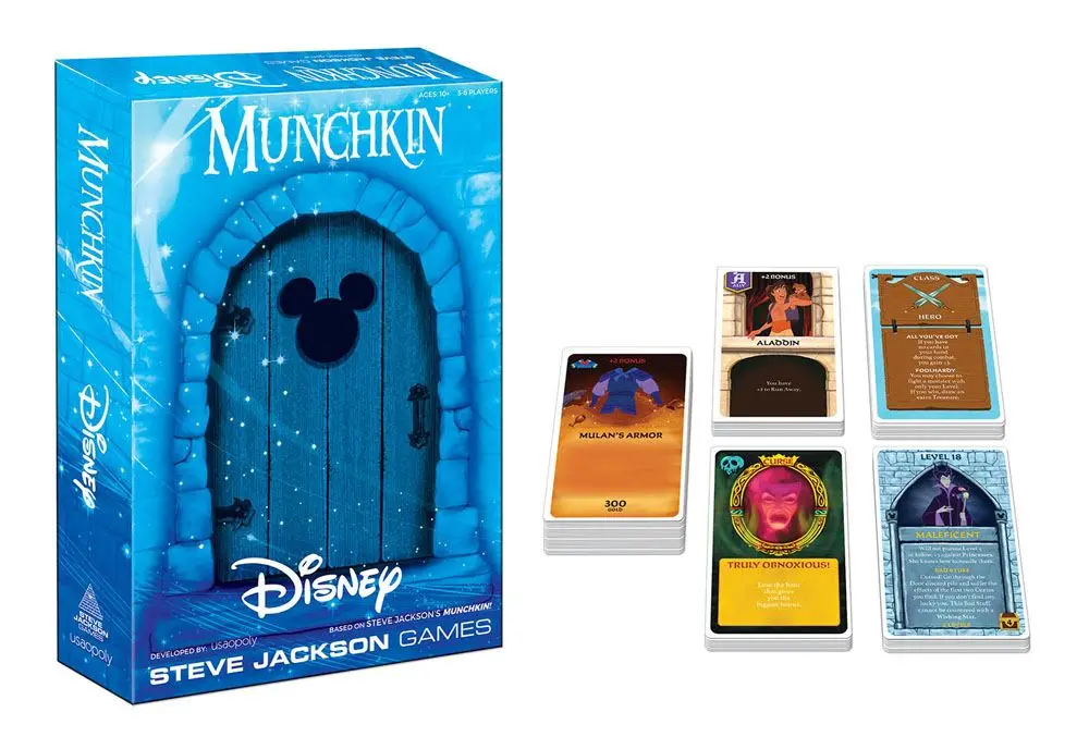 Munchkin Card Game Disney Angol nyelvű termékfotó