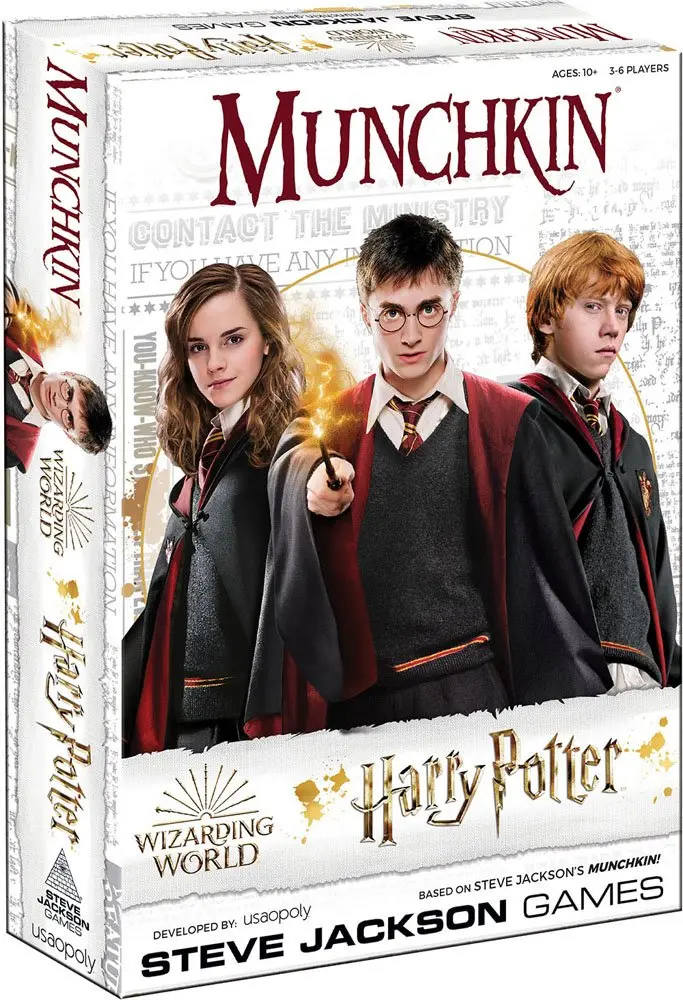 Munchkin Card Game Harry Potter Angol nyelvű termékfotó