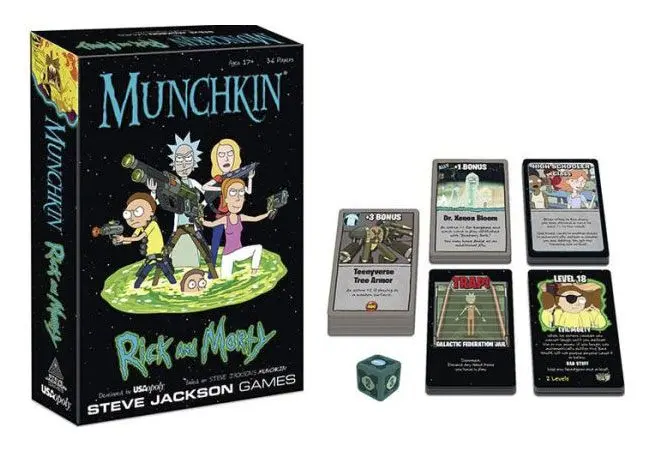 Munchkin Card Game Rick and Morty Angol nyelvű termékfotó