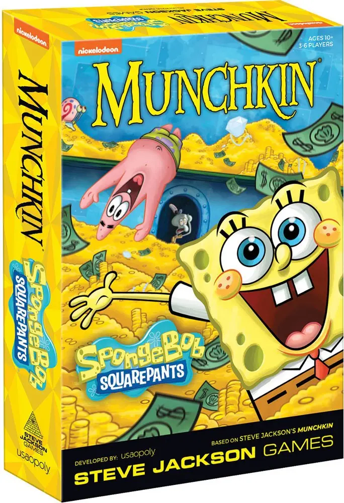 Munchkin Card Game Spongebob Angol nyelvű termékfotó