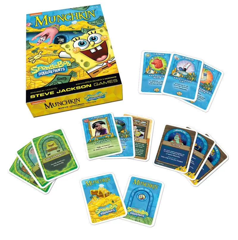 Munchkin Card Game Spongebob Angol nyelvű termékfotó