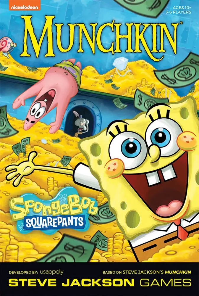 Munchkin Card Game Spongebob Angol nyelvű termékfotó