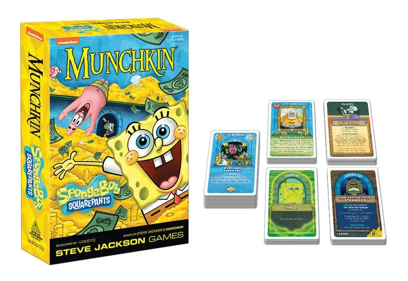Munchkin Card Game Spongebob Angol nyelvű termékfotó