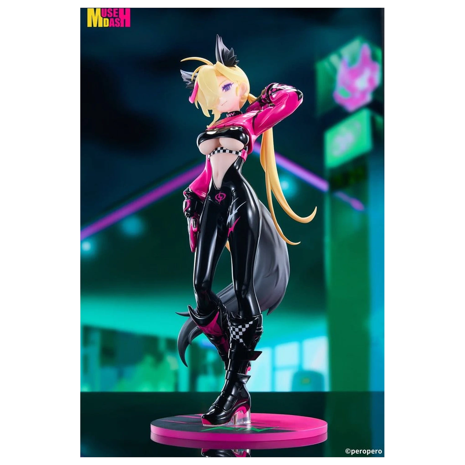 Muse Dash Limpie Series PVC figura 1/8 Rin Racer Ver. 24 cm termékfotó