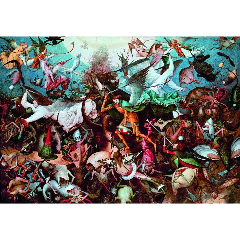 Museum Bruegel The Fall of the Rebel Angels puzzle 1000db-os termékfotó