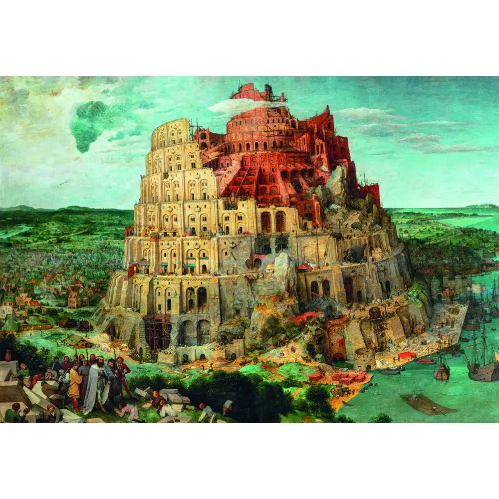 Museum Bruegel The Tower of Babel puzzle 1000db-os termékfotó