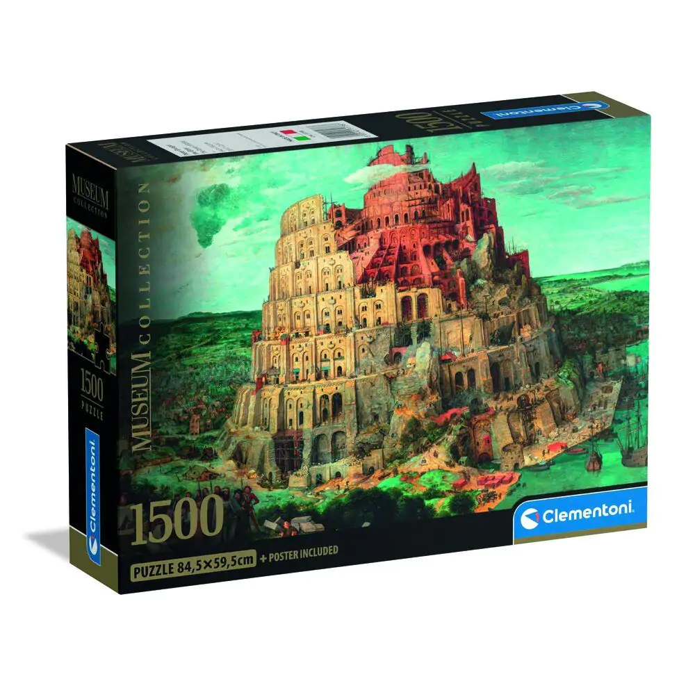 Museum Bruegel The Tower of Babel puzzle 1000db-os termékfotó