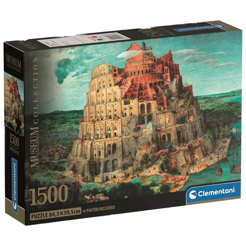 Museum Bruegel The Tower of Babel puzzle 1000db-os termékfotó