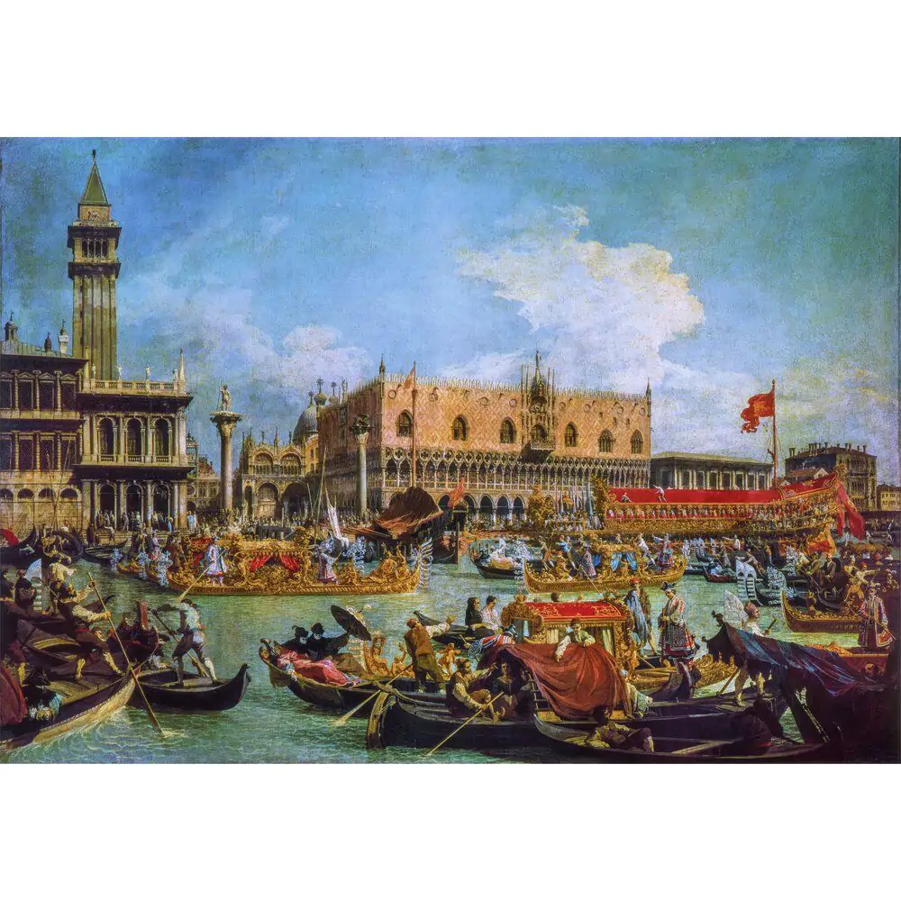 Museum Canaletto The Return of the Bucentaur at the Molo on Ascension Day puzzle 1000db-os termékfotó