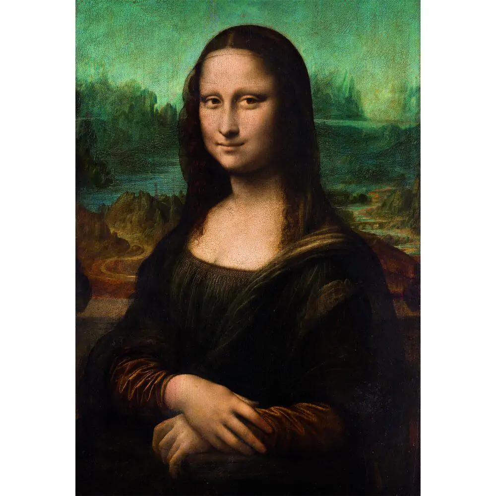 Museum Leonardo Mona Lisa puzzle 1000db-os termékfotó