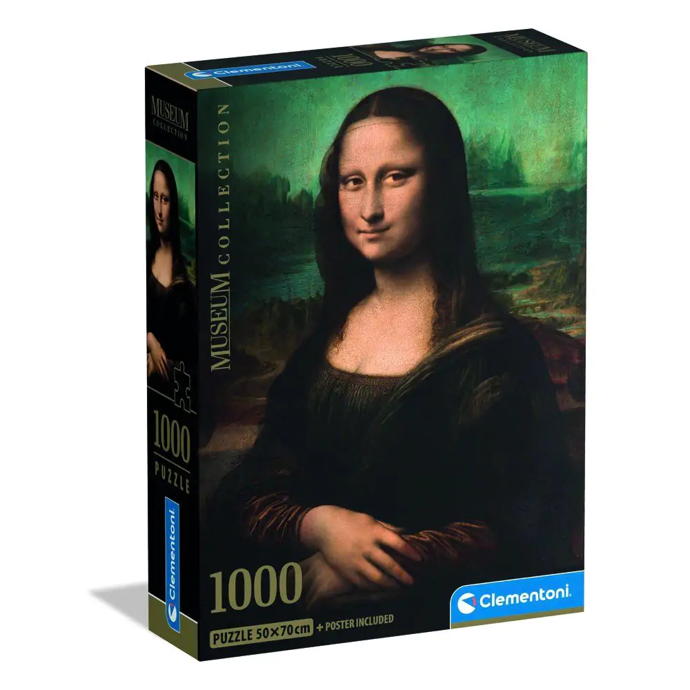 Museum Leonardo Mona Lisa puzzle 1000db-os termékfotó