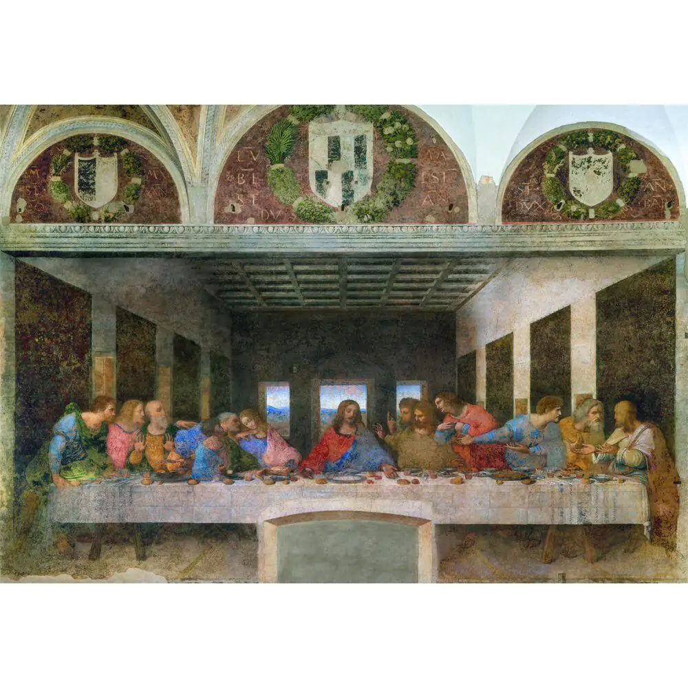 Museum Leonardo The Last Supper puzzle 1000db-os termékfotó