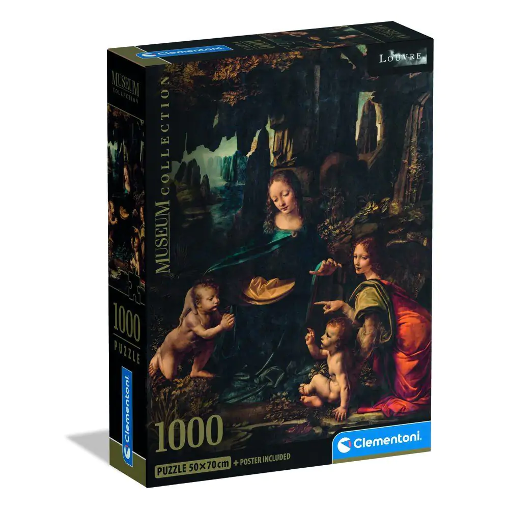 Museum Leonardo The Virgin of the Rocks puzzle 1000db-os termékfotó