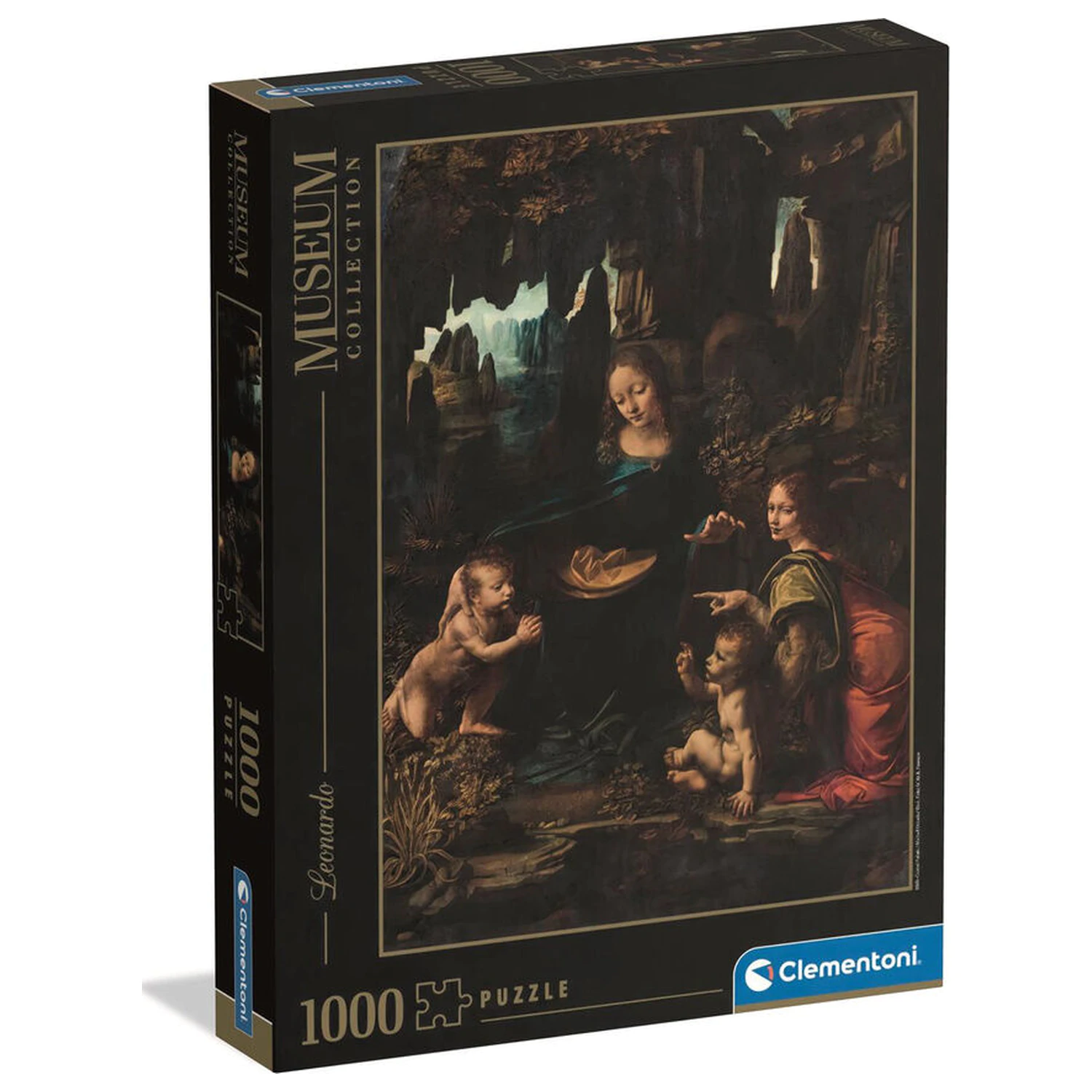 Museum Louvre Leonardo - The Virgin of the Rocks puzzle 1000db-os termékfotó