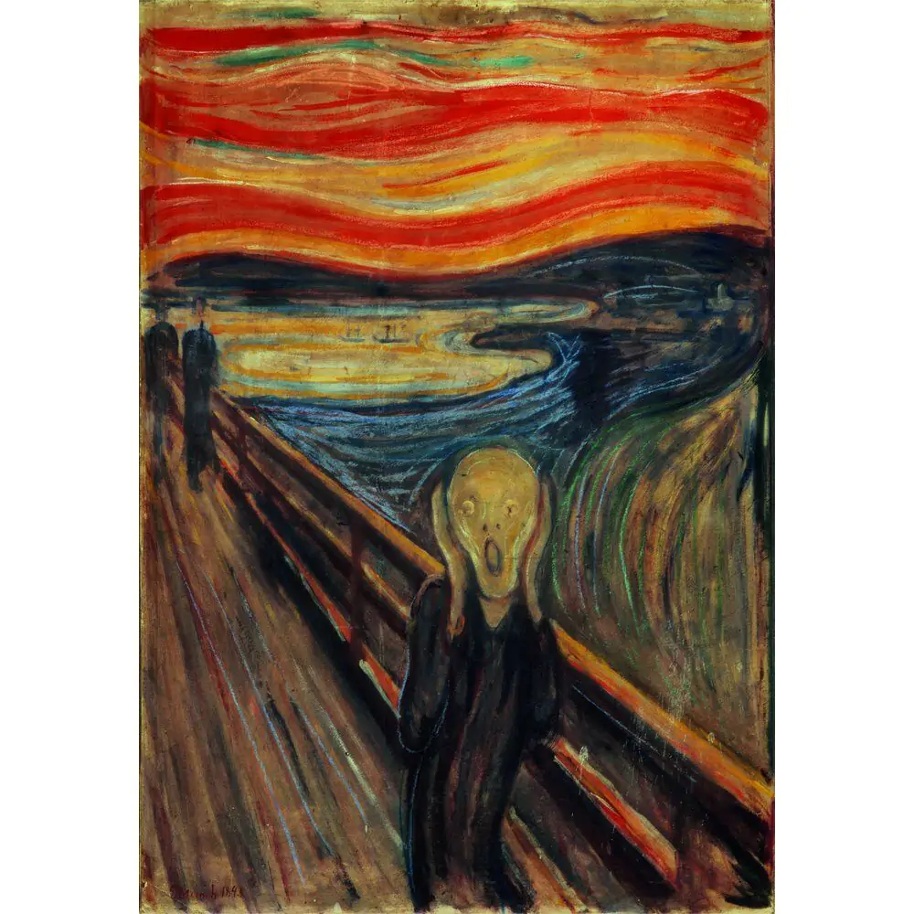 Museum Munch The Scream puzzle 1000db-os termékfotó