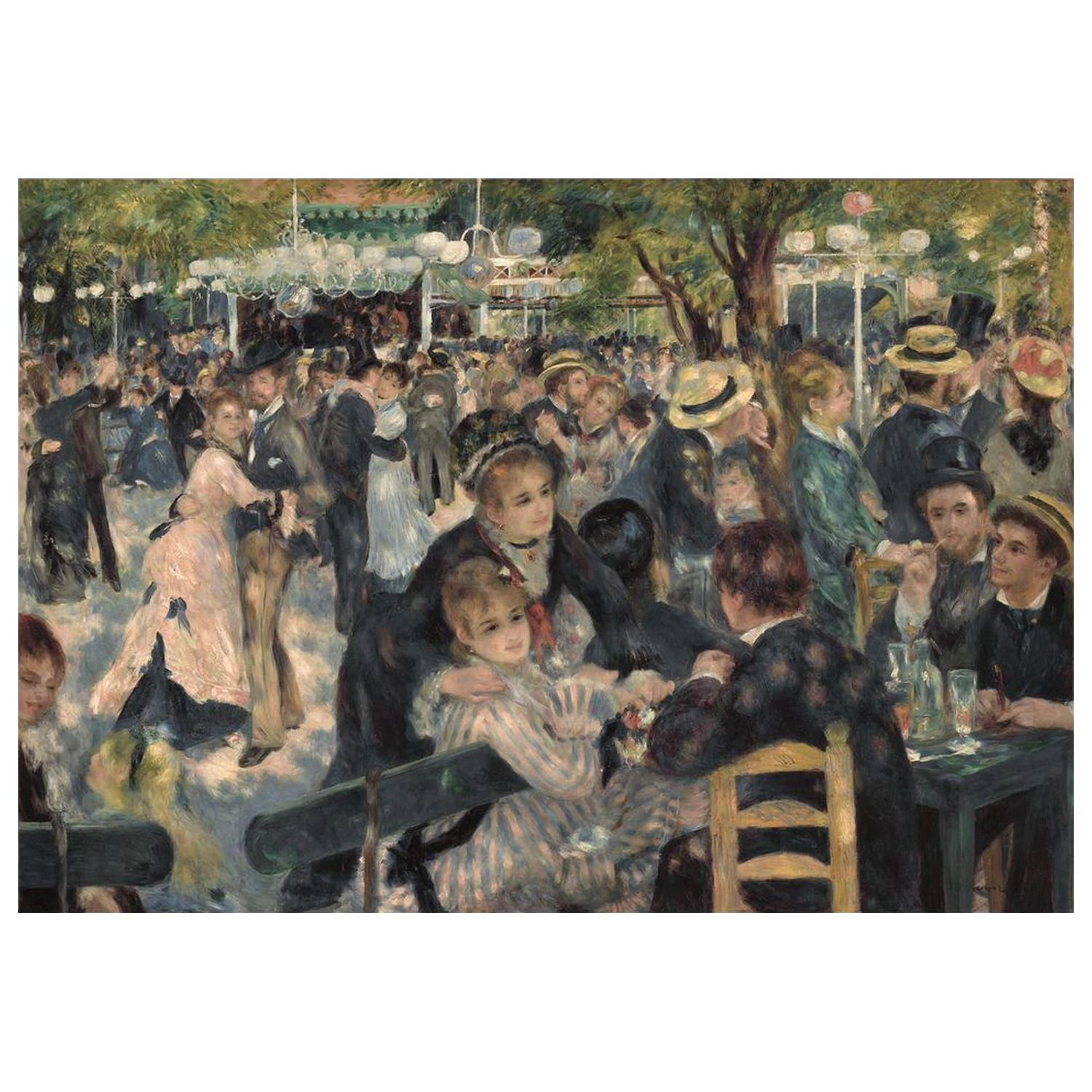Museum Renoir-Bal Du Moulin De La G.M puzzle 1000db-os termékfotó