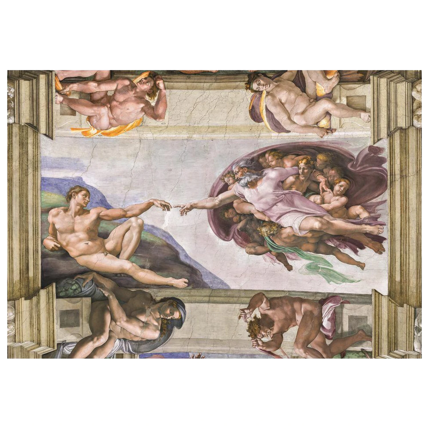 Museum The Creation Of Man puzzle 1000db-os termékfotó