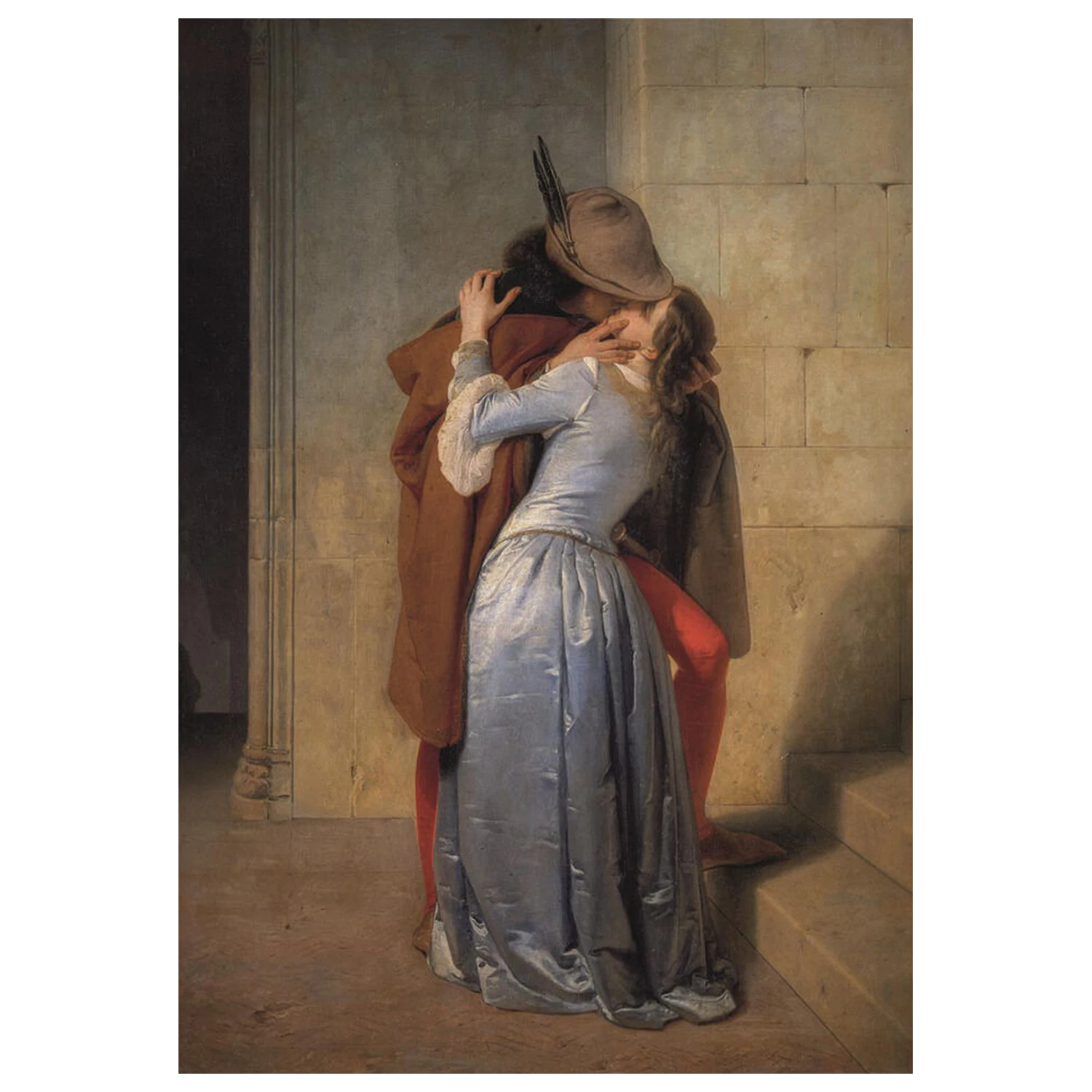 Museum The Kiss - Hayez puzzle 1000db-os termékfotó