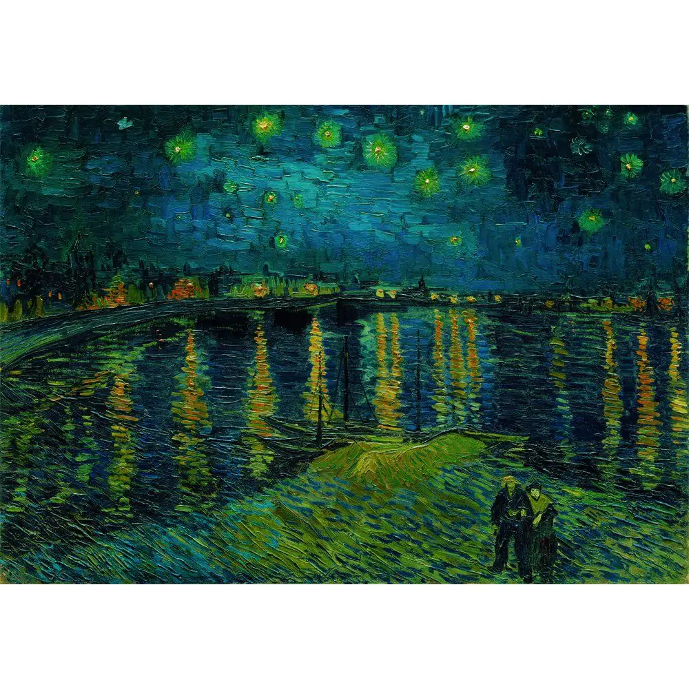 Museum Van Gogh Starry Night Over the Rhone puzzle 1000db-os termékfotó