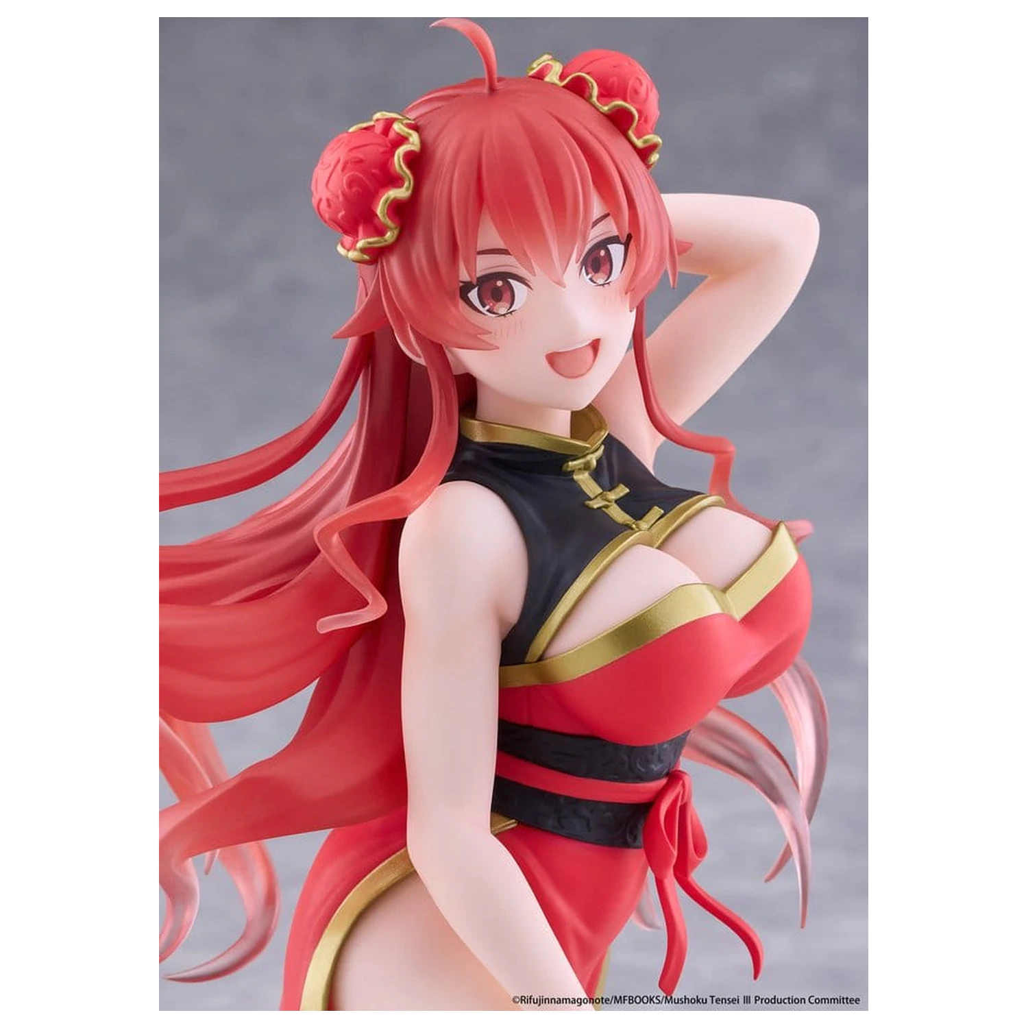 Mushoku Tensei: Jobless Reincarnation Desktop Cute PVC figura Eris Greyrat (Chinese Dress Ver.) 13 cm termékfotó