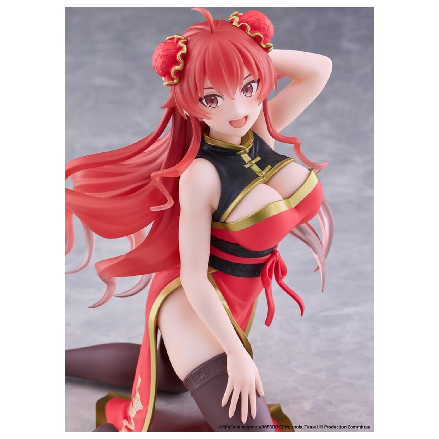 Mushoku Tensei: Jobless Reincarnation Desktop Cute PVC figura Eris Greyrat (Chinese Dress Ver.) 13 cm termékfotó