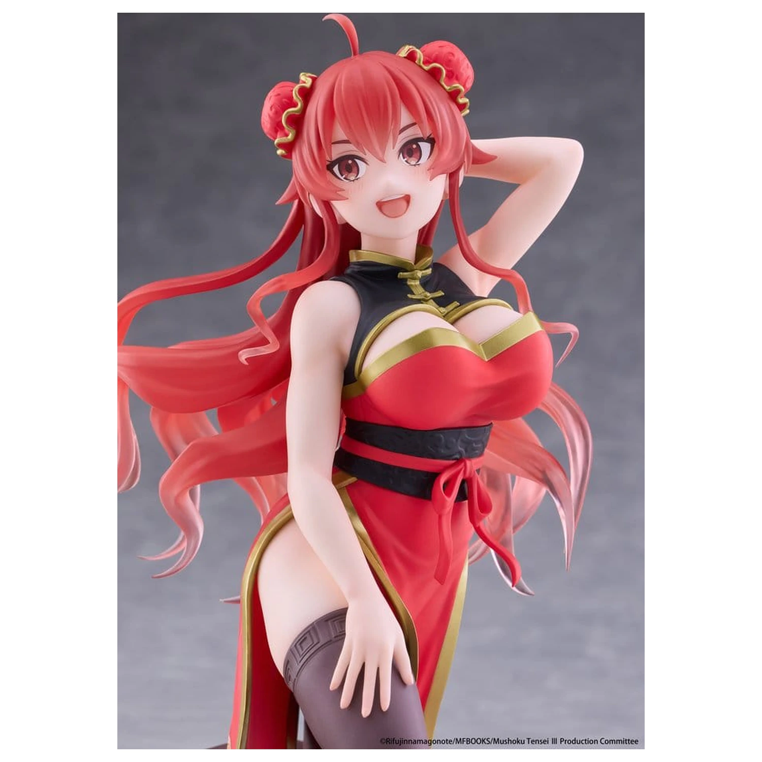 Mushoku Tensei: Jobless Reincarnation Desktop Cute PVC figura Eris Greyrat (Chinese Dress Ver.) 13 cm termékfotó