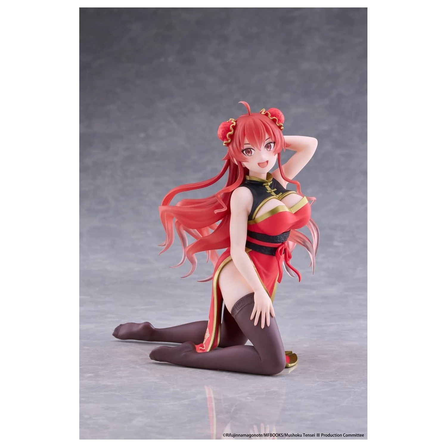Mushoku Tensei: Jobless Reincarnation Desktop Cute PVC figura Eris Greyrat (Chinese Dress Ver.) 13 cm termékfotó